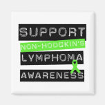 Suport Non-Hodgkin's Lymphoma Awareness Refrigerator Magnets