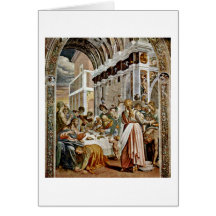 Supper In The House Of Pharisee By Antonio Campi Cards