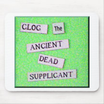 Supplicant (Green) Mousepads