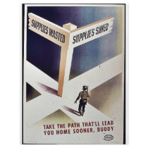 Supplies Wasted Supplies Saved Personalized Flyer