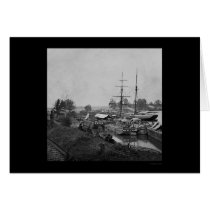 Supply Boats in White House Landing, VA 1862 cards by lc_civilwar Supply Boats in White House Landing, VA 1862 cards