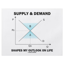 Supply & Demand Shapes My Outlook On Life (Econ) Personalized Flyer