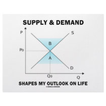 Supply & Demand Shapes My Outlook On Life (Econ) Customized Letterhead