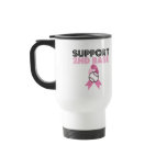 Support 2nd Base Breast Cancer 11 Mugs