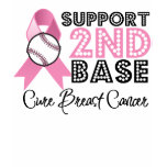 Support 2nd base Breast Cancer Awareness T Shirt