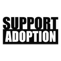 Support Adoption Customized Photo Card