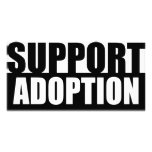 Support Adoption Customized Photo Card