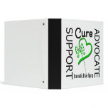 Support Advocate Cure 2 Traumatic Brain Injury Vinyl Binders