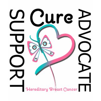 Support Advocate Cure Hereditary Breast Cancer shirt