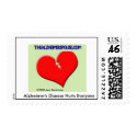 Support Alzheimer Stamp..... Customized stamp