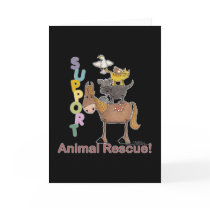Support Animal Rescue Greeting Cards