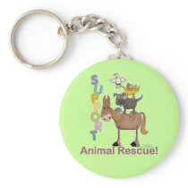 Support Animal Rescue Keychains