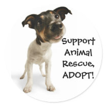 Support Animal Rescue stickers by ToforgiveisCanine Support Animal Rescue stickers