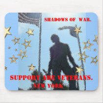 Support Are Veterans. mousepads
