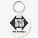 SUPPORT Aussie Hip Hop keychains by vandemonz SUPPORT Aussie Hip Hop keychains