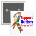 Support Autism Awareness Pin