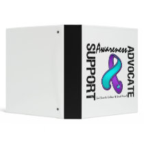 Support Awareness Advocate End Domestic Violence 3 Ring Binders