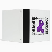 Support Awareness Advocate End Domestic Violence Binders