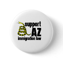 support AZ immigration law Button