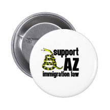 support AZ immigration law Button