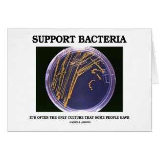 Support Bacteria Often Only Culture Some People card