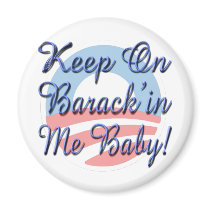 Support Barack Obama, Against Bailout magnets