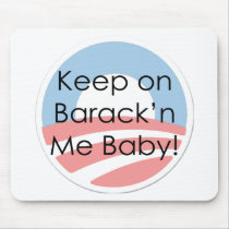 Support Barack Obama, Against Bailout mousepads