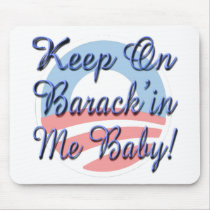 Support Barack Obama, Against Bailout mousepads