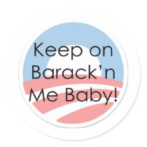 Support Barack Obama, Against Bailout stickers