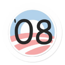 Support Barack Obama, Against Bailout stickers