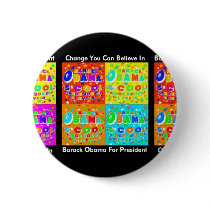 SUPPORT BARACK OBAMA buttons