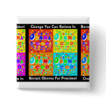 SUPPORT BARACK OBAMA PINBACK BUTTON