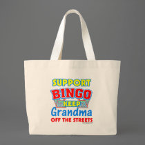 Support Bingo Grandma bags