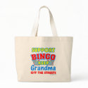 Support Bingo Grandma bags
