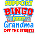 Support Bingo Grandma t-shirts