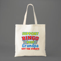 Support Bingo Grandpa bags