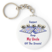 Support Bingo Key Chain
