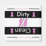 Support breast cancer awareness dishwasher magnet magnets