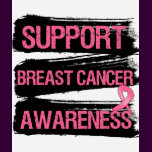 Support Breast Cancer Awareness Grunge