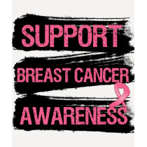 Support Breast Cancer Awareness Grunge t-shirts