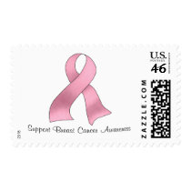 Support Breast Cancer Awareness postage by AwarenessAlley Support Breast Cancer Awareness postage