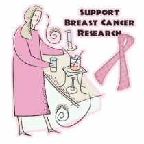 Support Breast Cancer Research photo sculptures