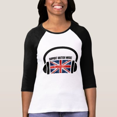 Support British Music T Shirt