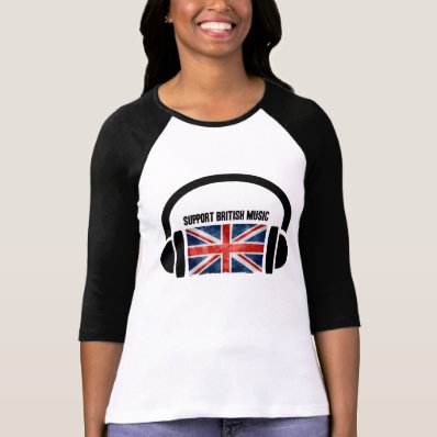 Support British Music Tee Shirt