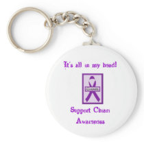 Support Chiari Awareness Keychain
