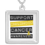 Support Childhood Cancer Awareness Pendants