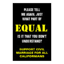 Support Civil Marriage for All Californians posters by tpj92103 Support Civil Marriage for All Californians posters