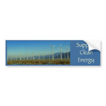 Support Clean Energy Bumper Stickers