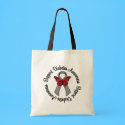 Support Diabetes Awareness Butterfly Ribbon bags