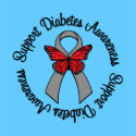 Support Diabetes Awareness Butterfly Ribbon t-shirts